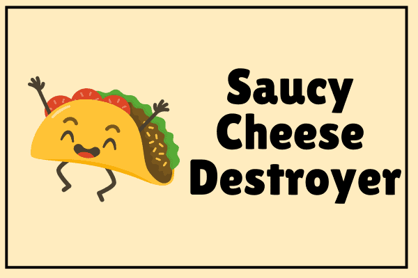 whats your taco name card