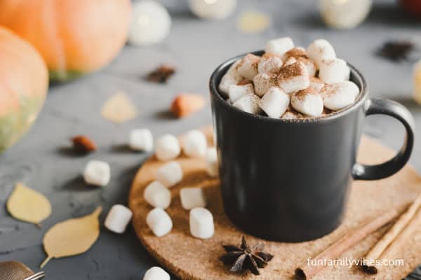fall hot chocolate