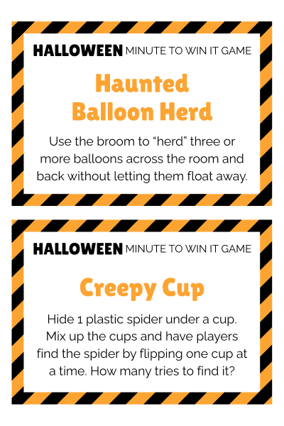 halloween minute to win it game