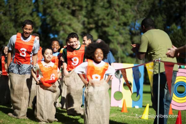 sack race
