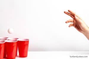 Minute To Win It Games With Ping Pong Balls - Fun Family Vibes