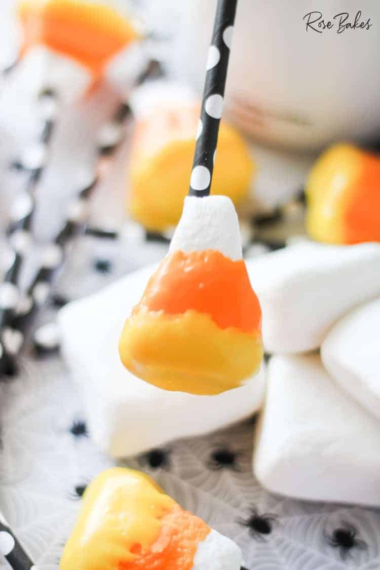 Candy Corn Marshmallows