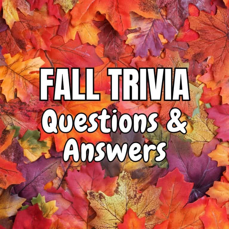 Fall Trivia Questions and Answers