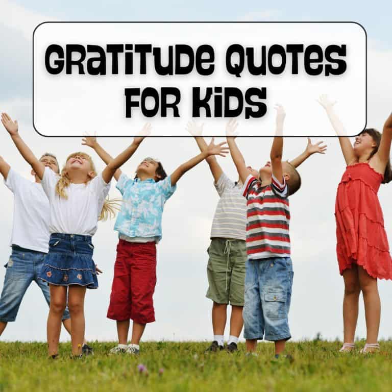 Gratitude Quotes for Kids