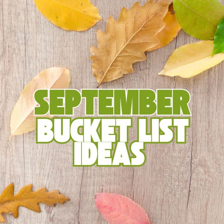 September Bucket List Ideas