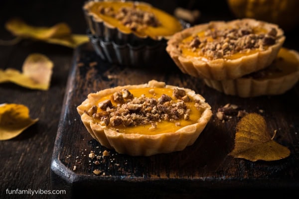 Mini pumpkin pies