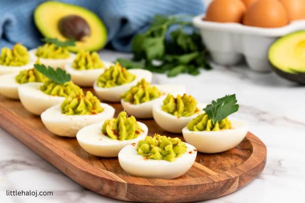 avocado deviled eggs