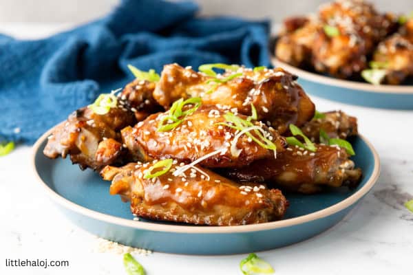 sticky chicken wings