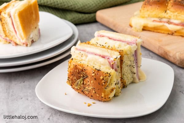 ham and cheese mini sliders