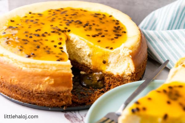 passionfruit cheesecake