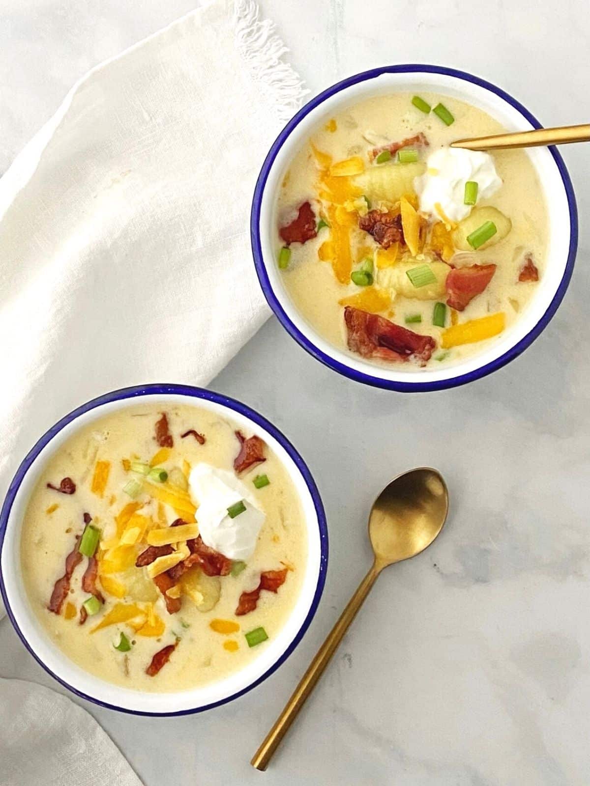 Loaded Potato Gnocchi Soup