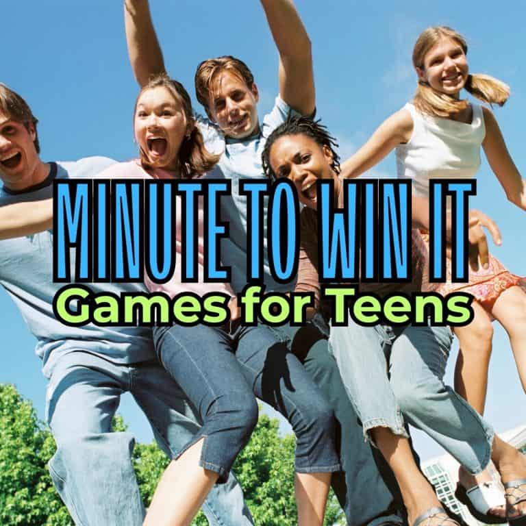 Minute to Win It Games for Teens