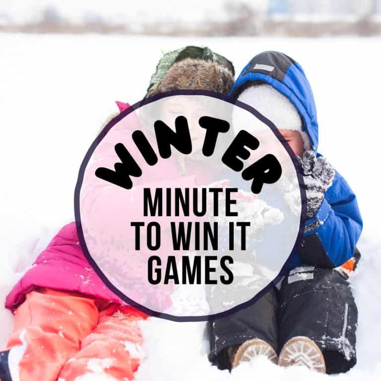 Winter Minute to Win It Games