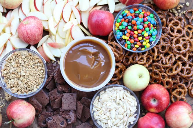 Easy Caramel Apple board