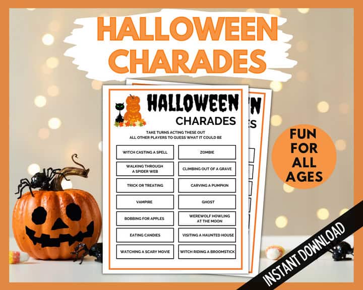 Halloween Charades