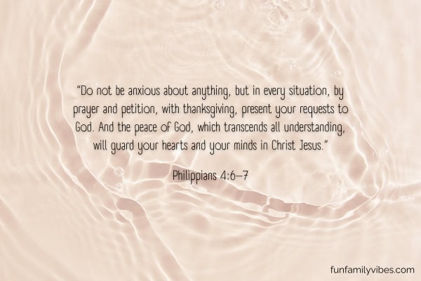 beige water texture background with bible quote overlay