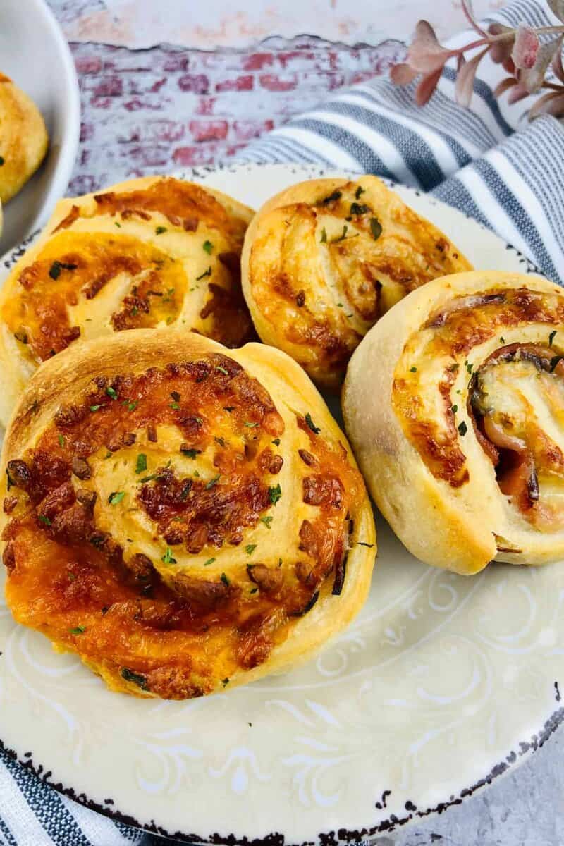 Ham and cheese roll ups