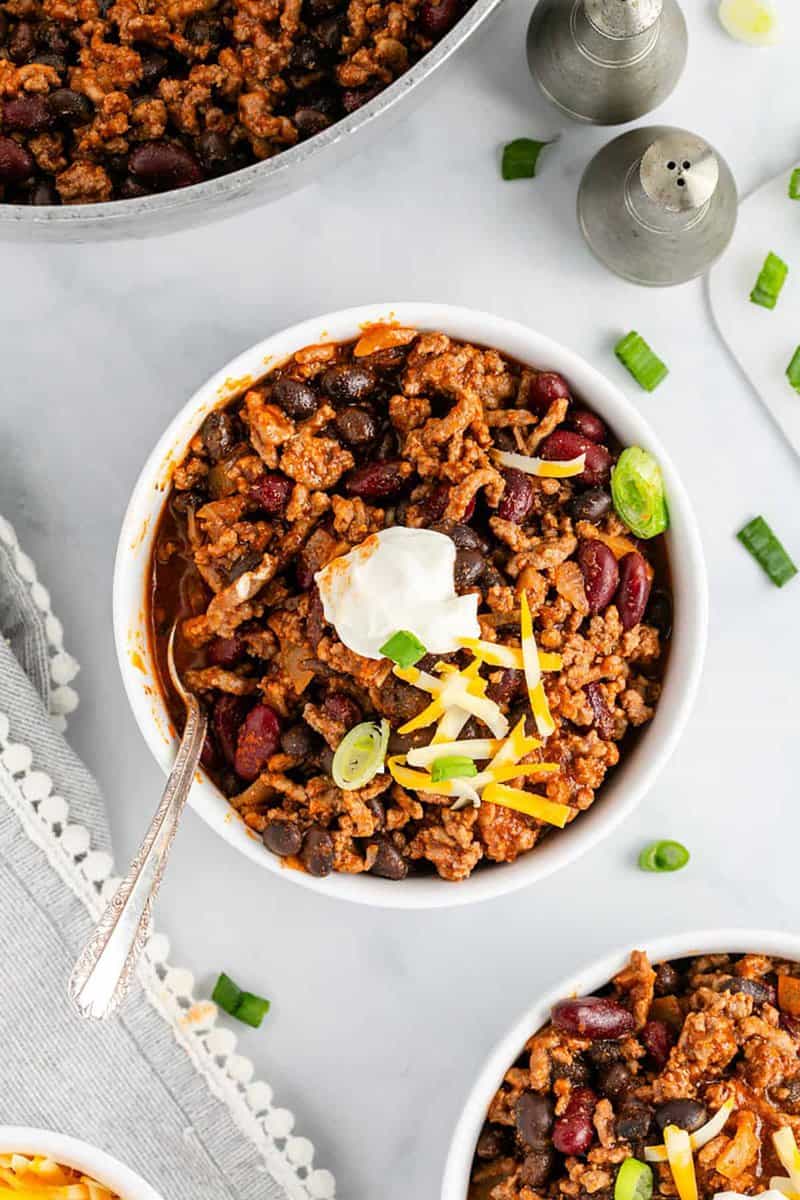 pork and beef chili