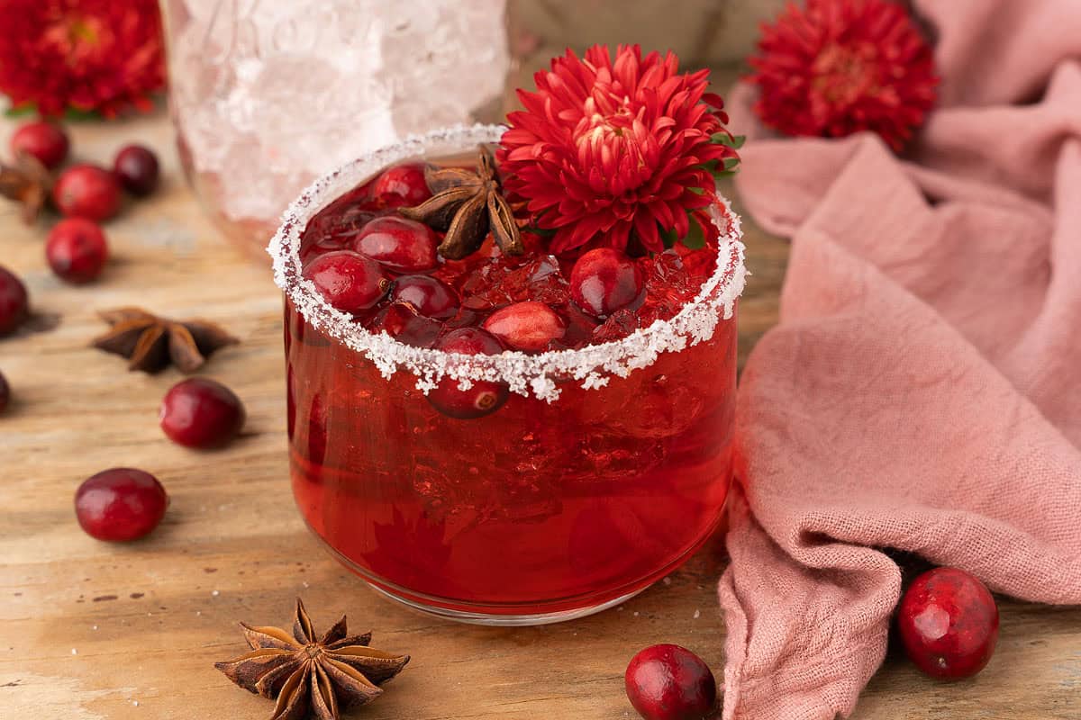 Holiday Cranberry Margarita