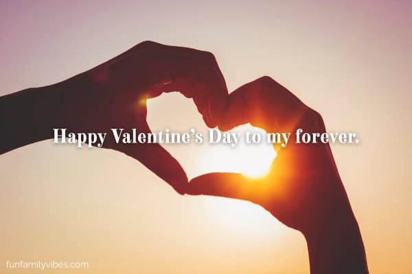 hands together shaped like a heart, with quote overlay