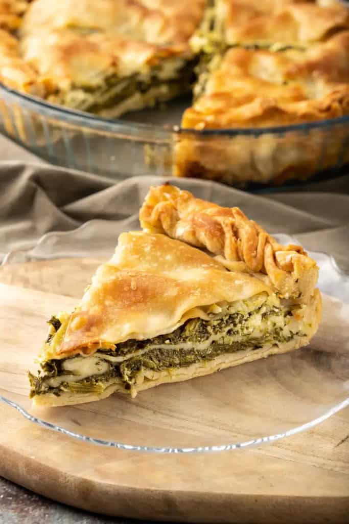 Greek Cheese Spinach Pie
