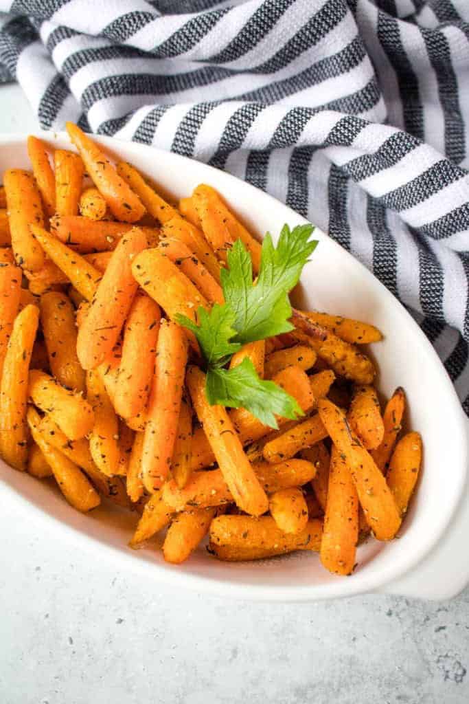 air fryer roasted carrots