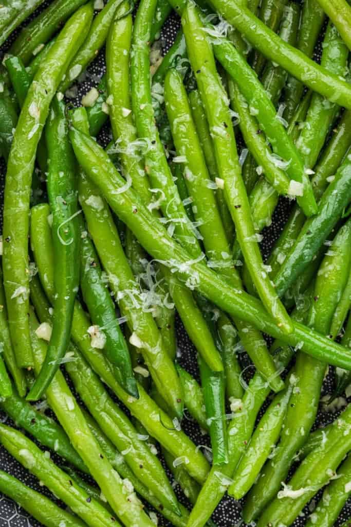 garlic parmesan green beans