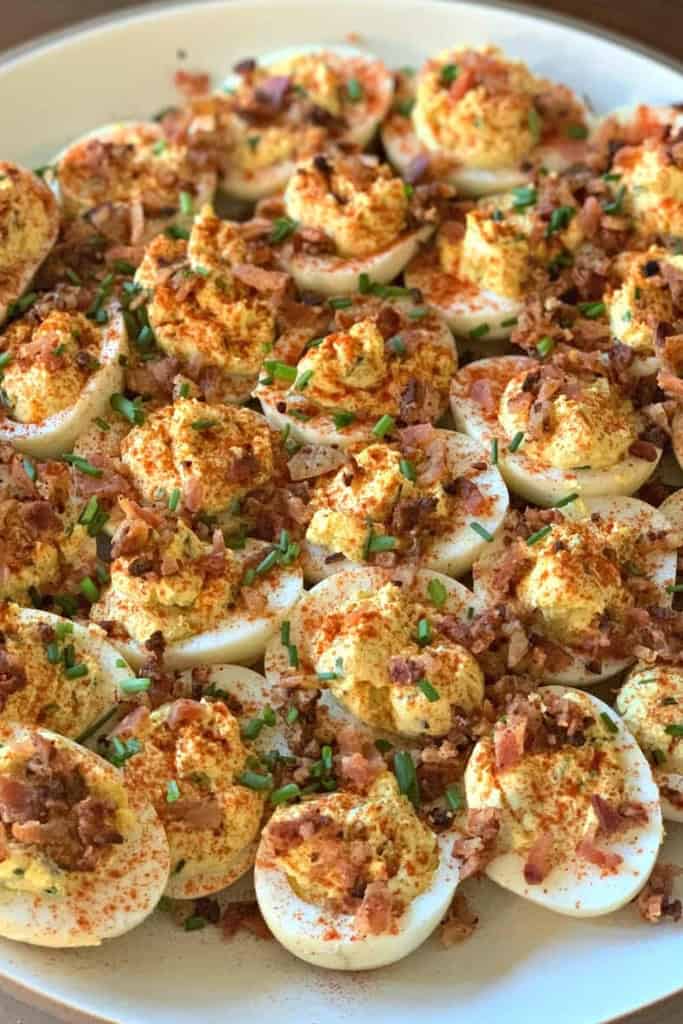 smoked deviled eggs