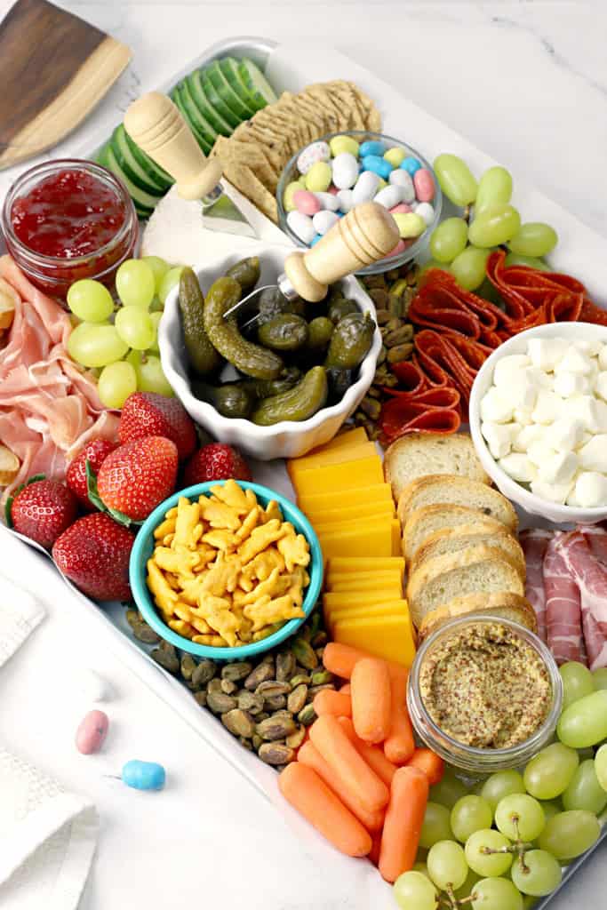 Easter charcuterie board