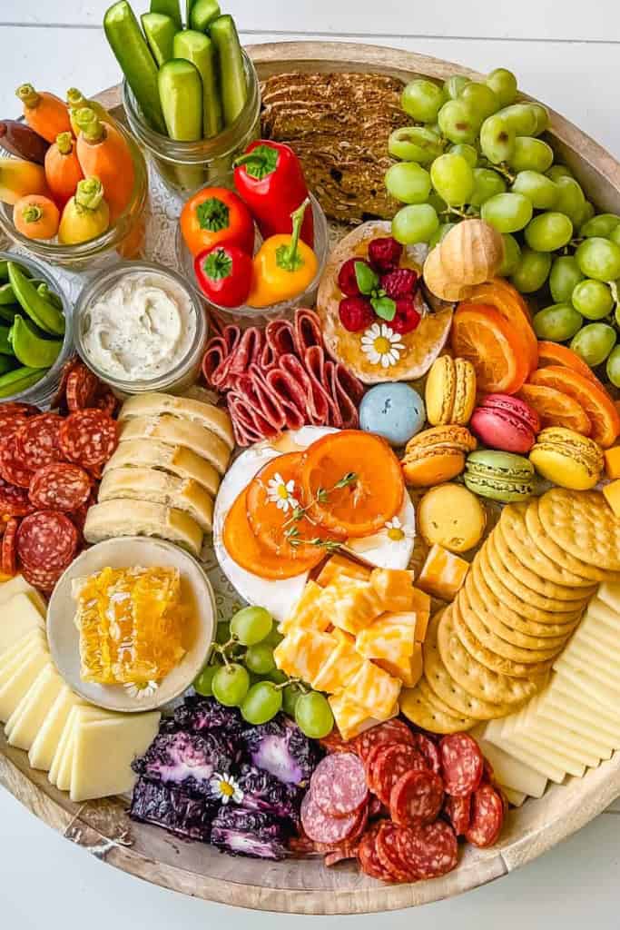spring charcuterie board