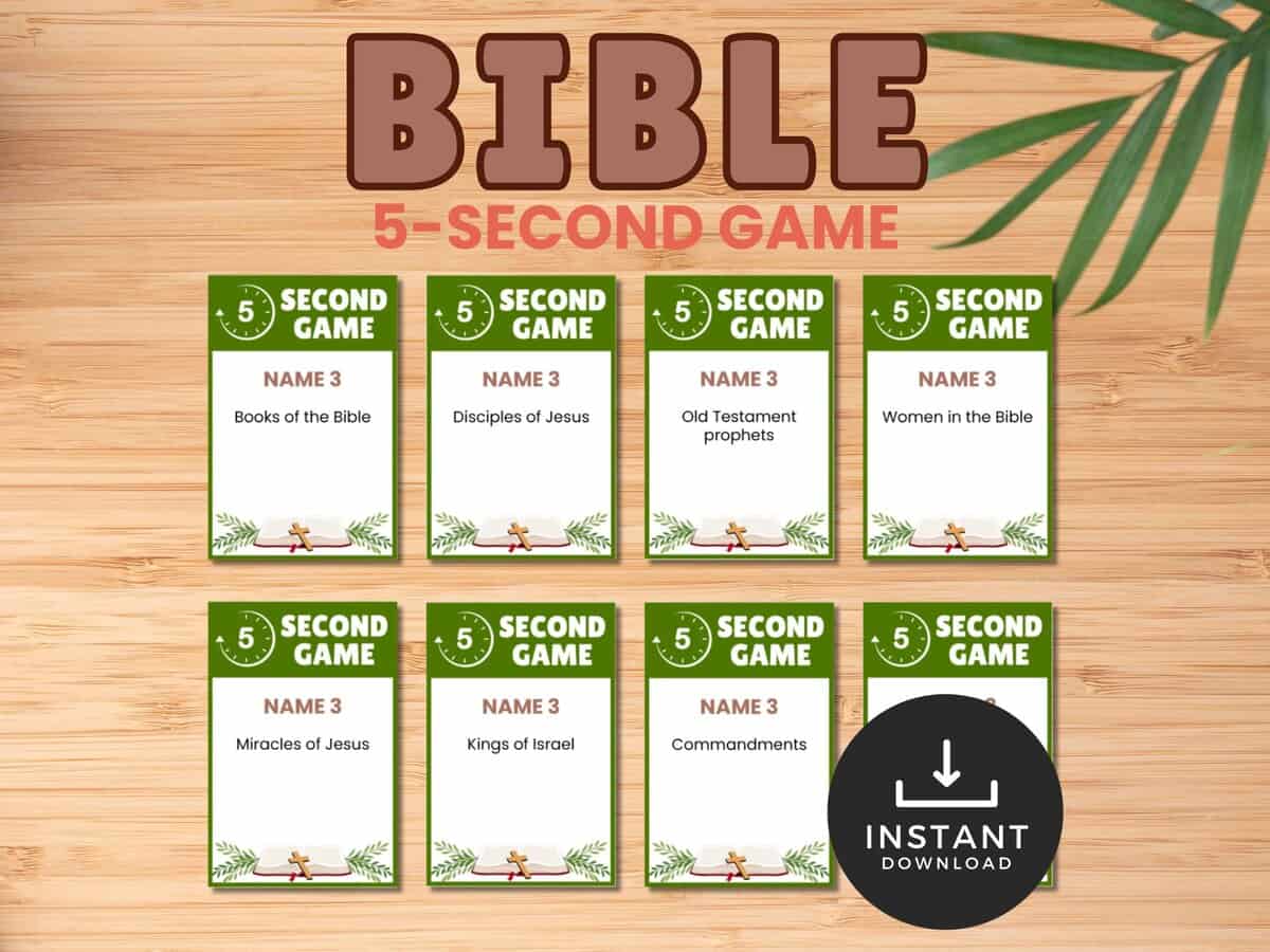 Bible Think Quick game