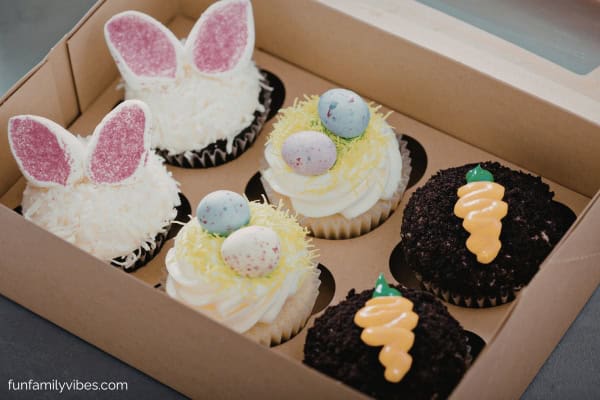Easter themed cupcakes