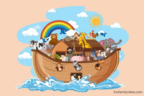 Illustration of Noah's ark