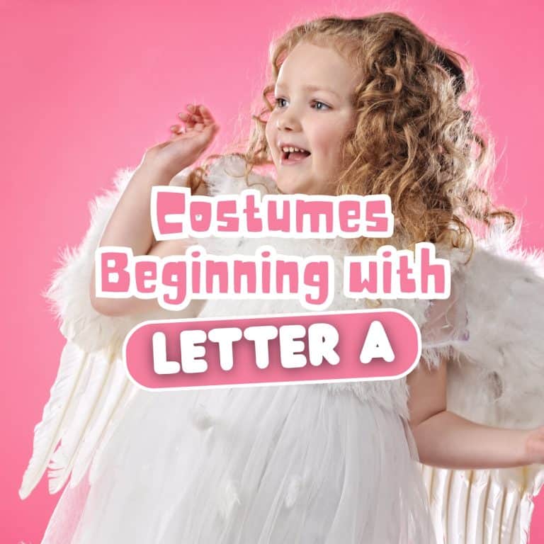 Costumes Beginning with Letter A