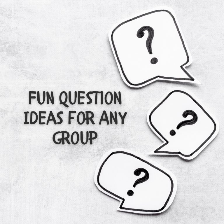 Fun Question Ideas for Any Group