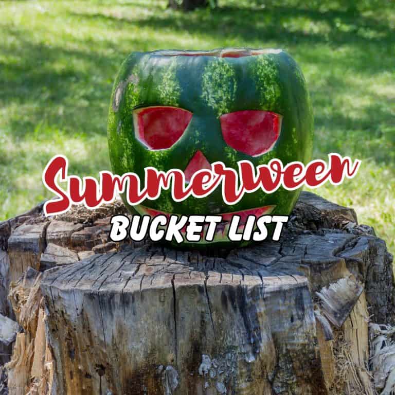 Summerween Bucket List