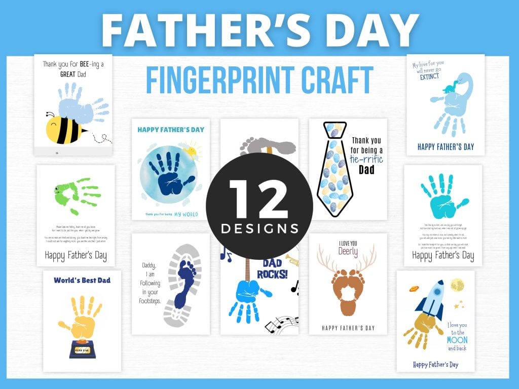 Fathers day handprint bundle