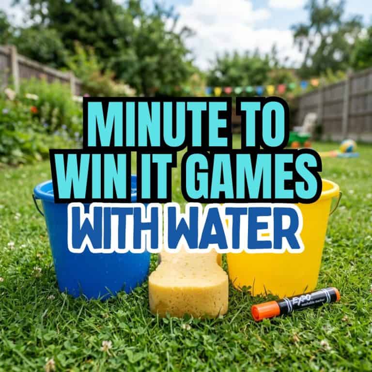Minute to Win It Games With Water