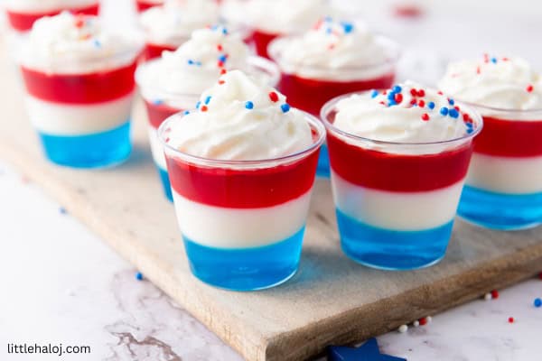 Patriotic Jello Shots