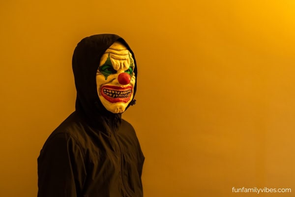 person wearing joker costume