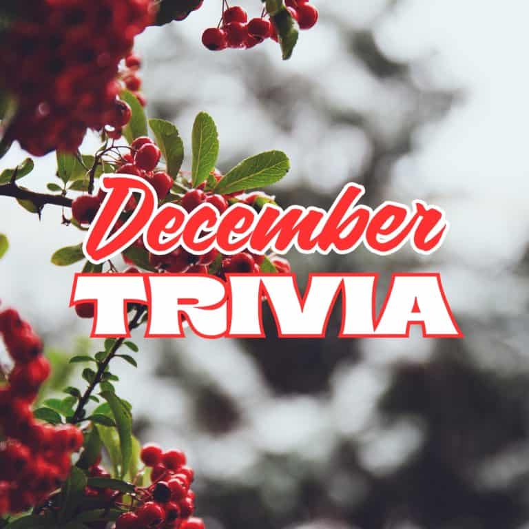 December Trivia