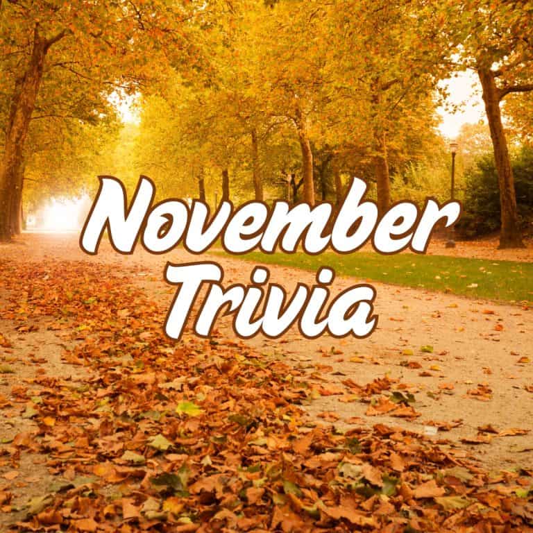 November Trivia