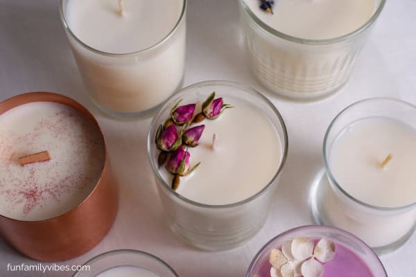 handmade scented candles